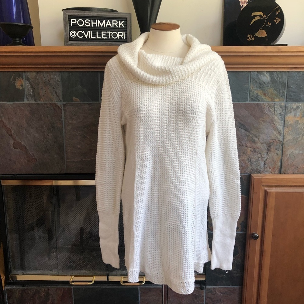 Anthropologie Rosie Cowl Neck Pullover Sweater M